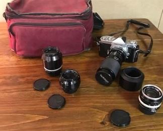 Nikon 35mm Camera and Lenses