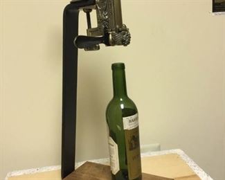 Standing Wine Bottle Corkscrew