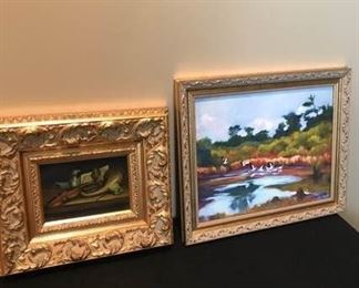 Two Fine Art Paintings