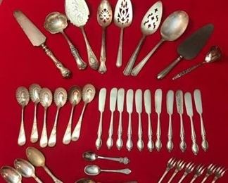 Vintage Silverplate Flatware and Serving Pieces