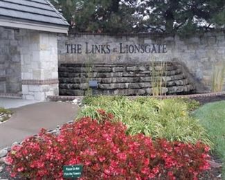 This sale is being hosted in The Links At Lionsgate subdivision.