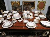 Porcelain serving set.