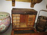 Wood Payroll chest.