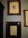 Etching by Louis Icart and below is an Etching of Pablo Picasso
