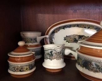 Serving pieces