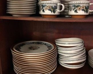 eight soup/salad bowls.