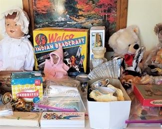 Various Toys and Dolls