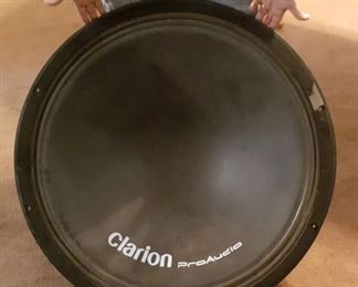 Huge Clarion ProAudio speaker