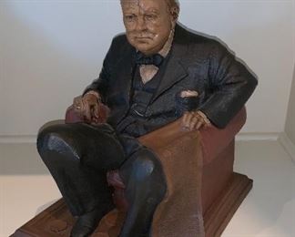 Renowned Artist Tom Clark  Certified figurine “Winston Churchill”