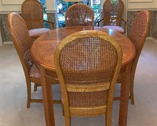 Thomasville  Table with 6 chairs