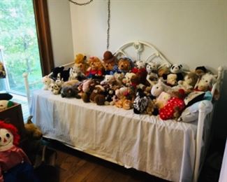 Huge collection  of plush animals