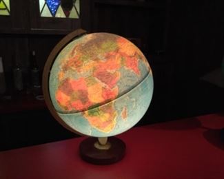 Lighted globe