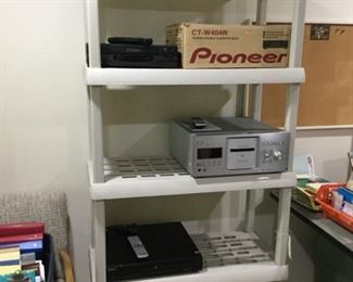 Pioneer dual cassette tape deck