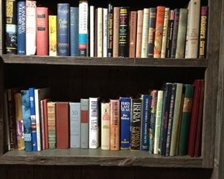 A very nice and large collection of vintage Books