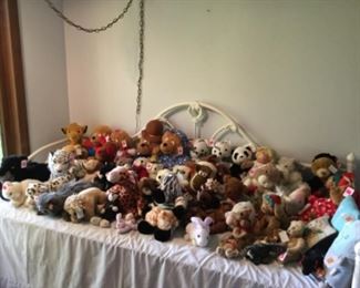 Huge plush animal collection 