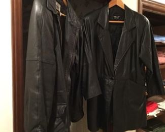 Men’s leather jackets