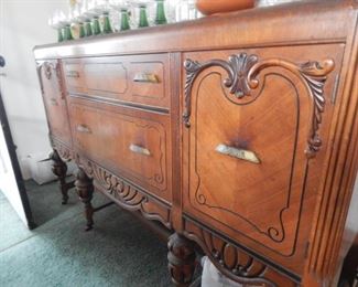Antique side board.