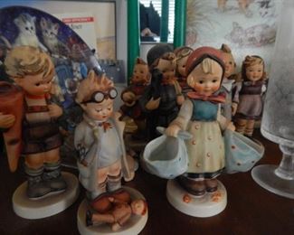 More Hummel figurines.