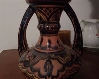 Ethnic pottery. Arabic  writing.
