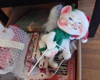 Christmas Annalee  characters.