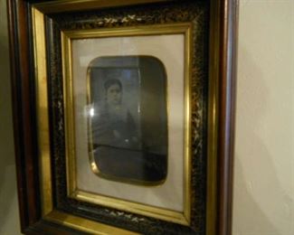 * Beautifully framed Early 19th century portrait prints including young girl