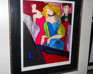 Linda Lenif hand embellished