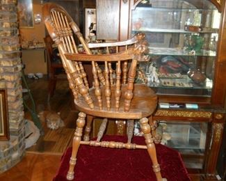 Dragon and claw feet spindle chair bough Mrs.Doge estae in Grosse pointe Horace Dodges wife Rose Terrace