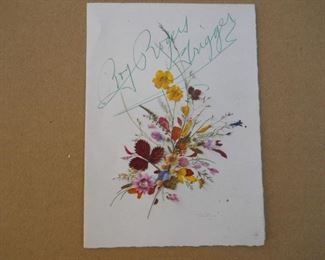 SIGNED CARD FROM TRIGGER