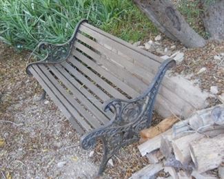 antique bench solid