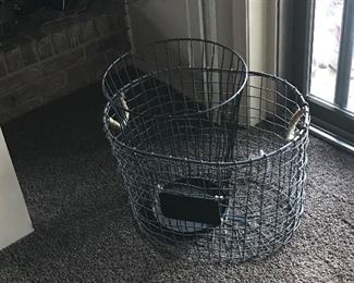 Wire baskets 