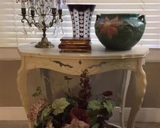 Fabulous Lamp, Roseville Pot
