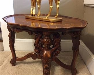 Ornately Carved Table