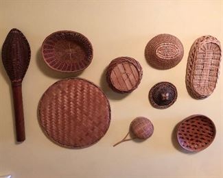 Selection of baskets.