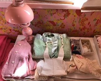 More vintage clothing and accessories for babies and young children.
