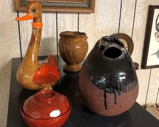 Fun vintage pottery.