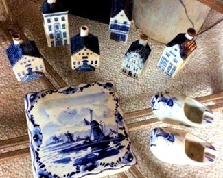 APT023 Vintage Holland Delft Collectibles