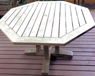 APT086 Wooden Patio Table