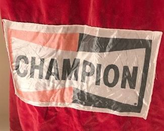 LARGE Collection Of Vintage Champion Spark Plugs & Promotional Items