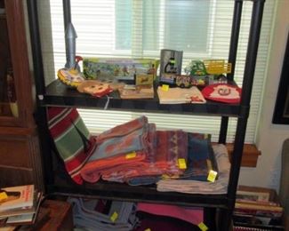 2nd Floor:  Model Gliders, Vintage Toys, Pendleton Blankets, Indian Blankets