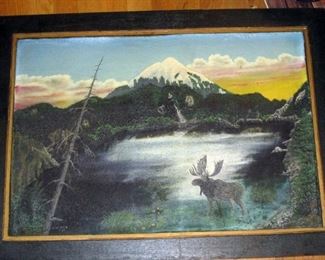 2nd Floor:  Canadian Artist  Moose/Mountain