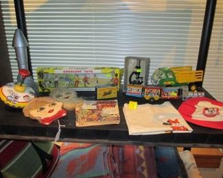 2nd Floor:  Vintage Toys, 