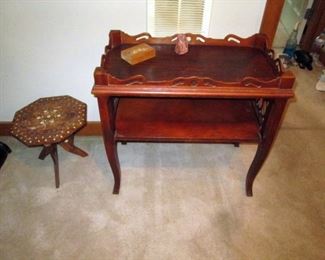 3rd Floor:  Small Table, Nice Side Table