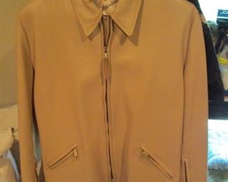 3rd Floor Bedroom Right:  Ladies Deer Hide Leather Jacket