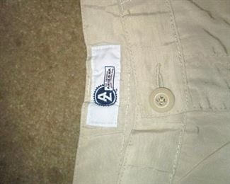 3rd Floor Bedroom Right:  Arizona Convertible Pants Size 36