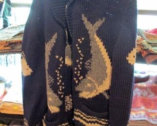 3rd Floor Bedroom Right:  Heavy Knitted Sweater Coat