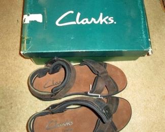 3rd Floor Bedroom Right:  Clarks Mens Sandals Size 11