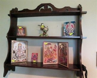 3rd Floor Bedroom Right: Wall Shelf, Pictures