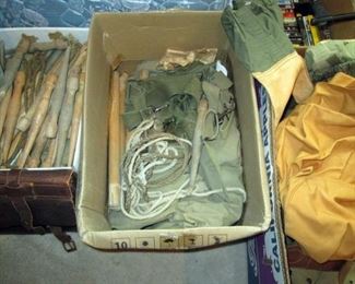 3rd Floor Bedroom Left:  Tent w/Some Stakes