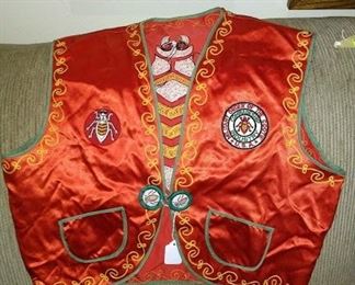 2nd Floor Kitchen:  Military Order of the Cootie Vest w/Jeweled Eyes 