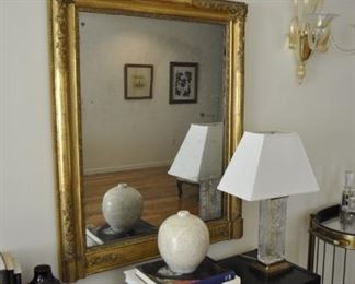 Antique French mirror